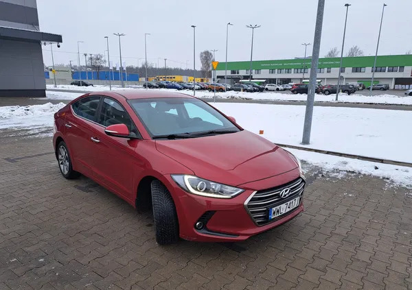 samochody osobowe Hyundai Elantra cena 51500 przebieg: 115000, rok produkcji 2016 z Kobyłka